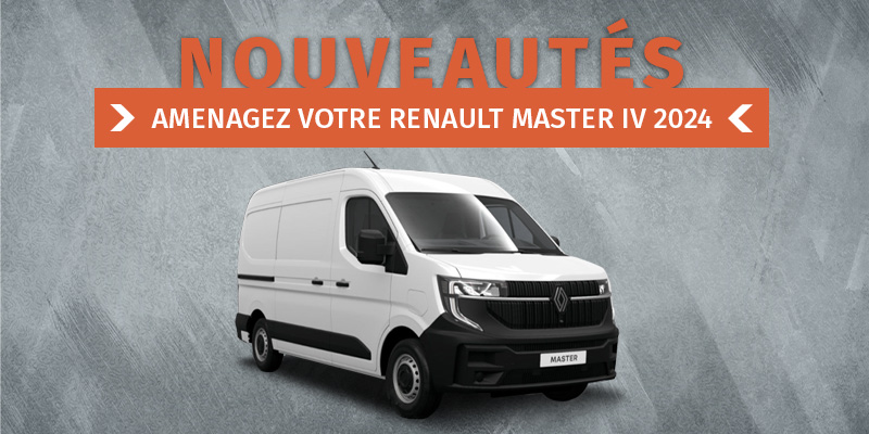 Aménagements nouveau Renault Master IV